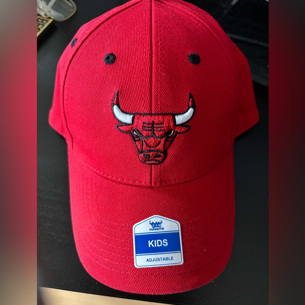 CHICAGO BULLS NBA Youth Red Adjustable Snapback Cap